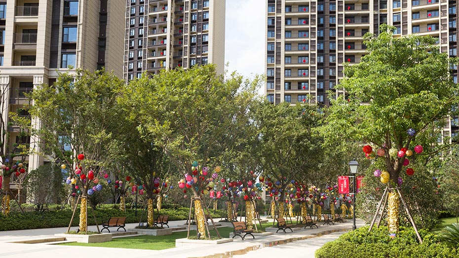 中海瓏灣錦園園林案例