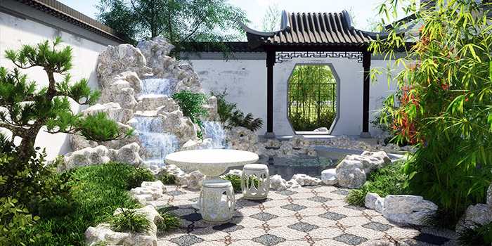 別墅庭院景觀設(shè)計(jì)有哪些要素？