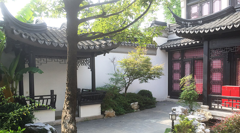 森源分享有關(guān)園林設(shè)計(jì)中的風(fēng)水布局！