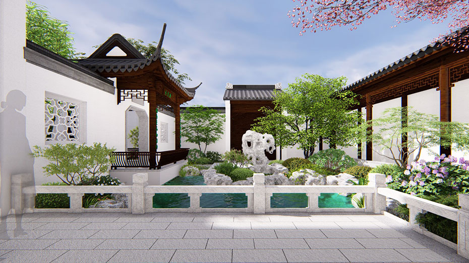 濟南長青藝墅園林設(shè)計案例